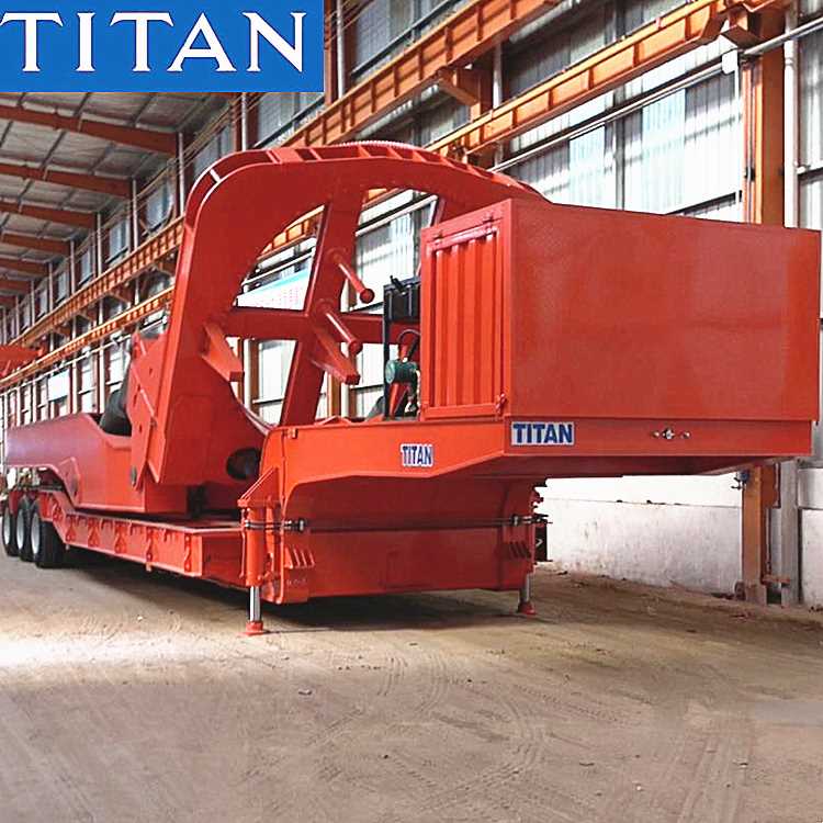 3 Line 6 Axle Windmill Rotor Blade Trailer