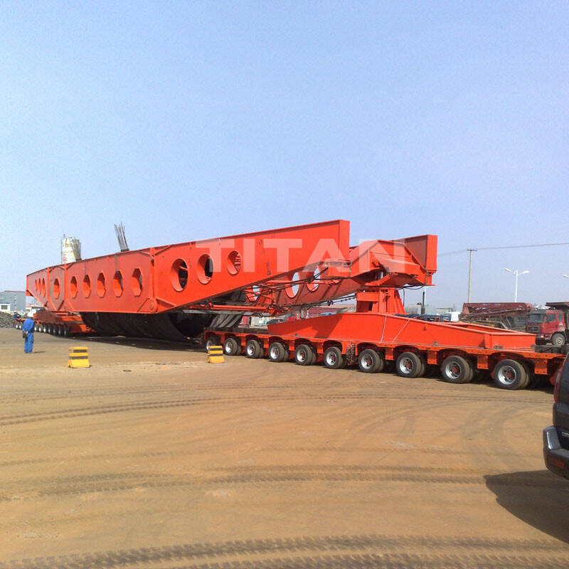 Trailer hạng nặng cầu dầm