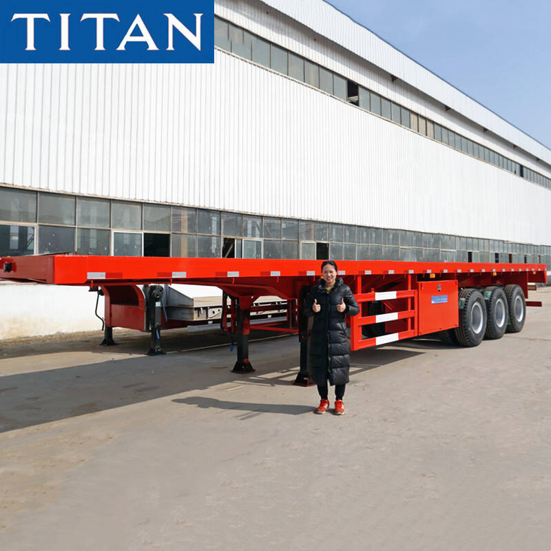 Xe đầu kéo phẳng ba trục của Trung Quốc