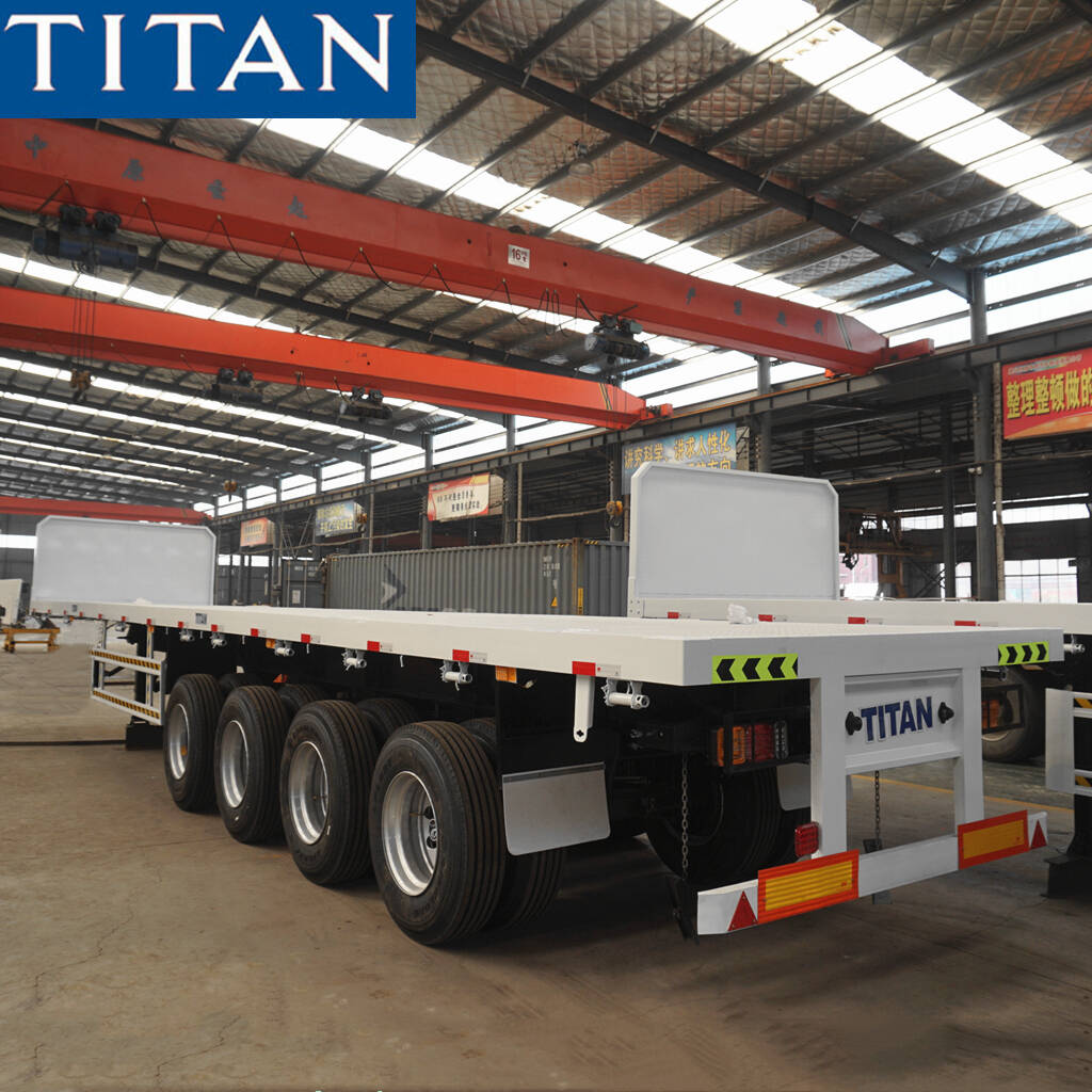 Trailer phẳng 4 trục 53 ft