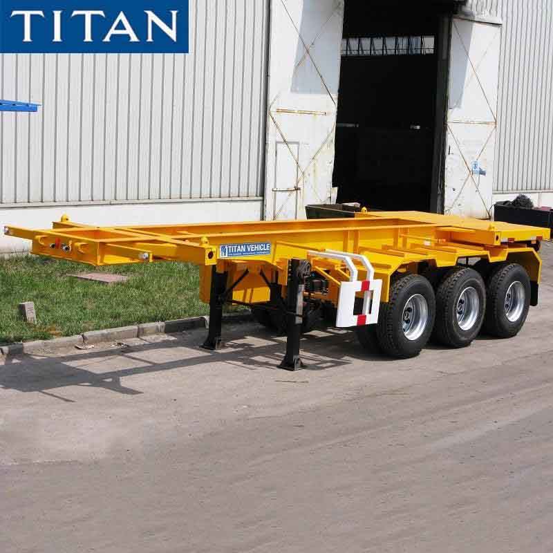 Khung xe kéo container Tri trục