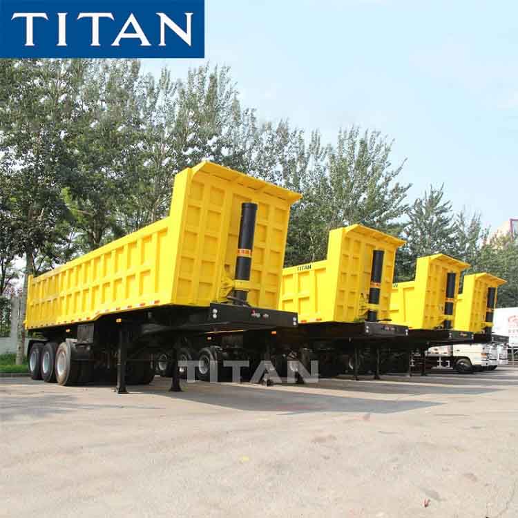 60 Ton Hydraulic End Dump Trailer