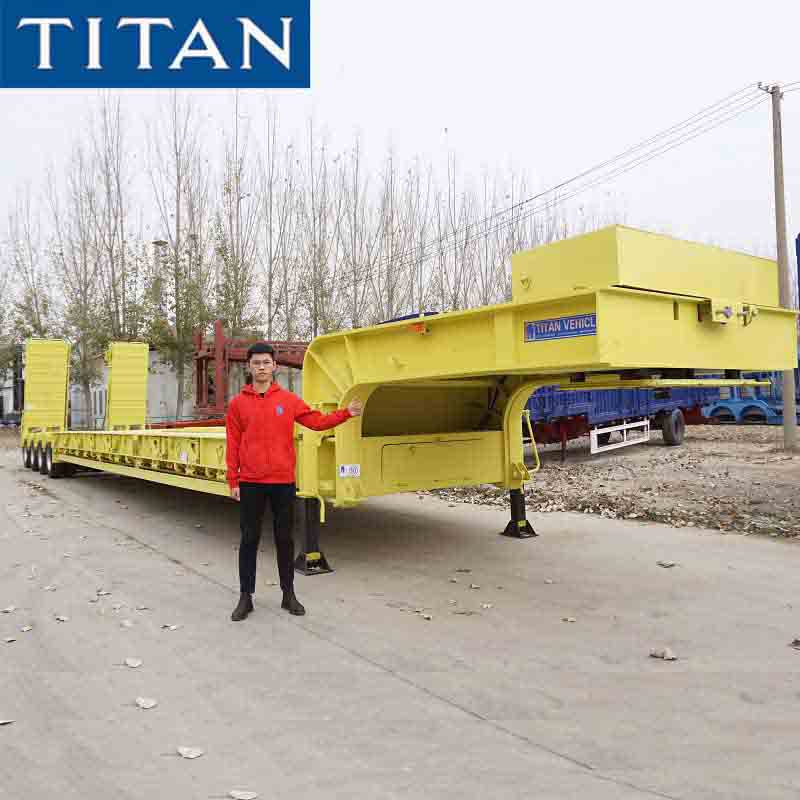 4 Dòng 8 Trục Trailer tải nặng