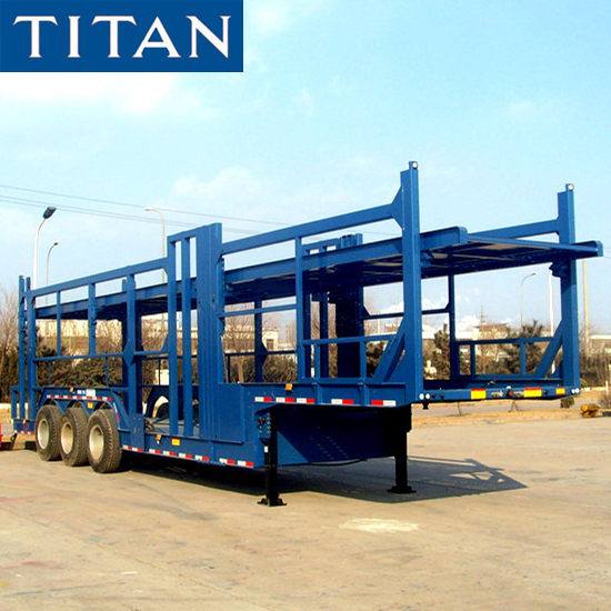 3 Axle Car Hauler Trailer