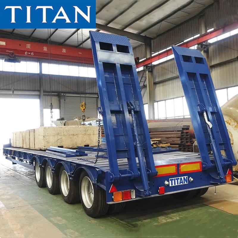 Bán rơ moóc giường thấp 80 tấn