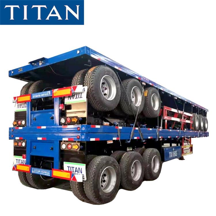 Trailer bán phẳng 40 chân