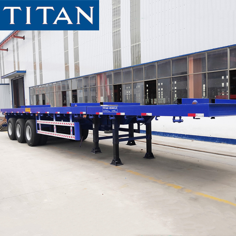 Trailer giường phẳng có thể mở rộng 24M