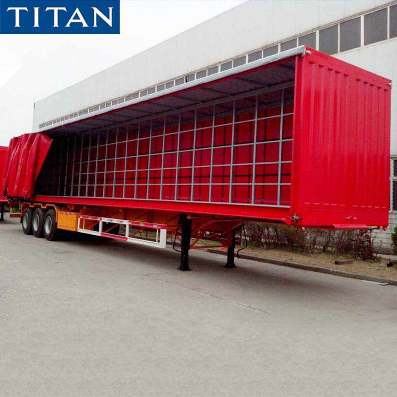 40ft Side Curtain Semi Trailer