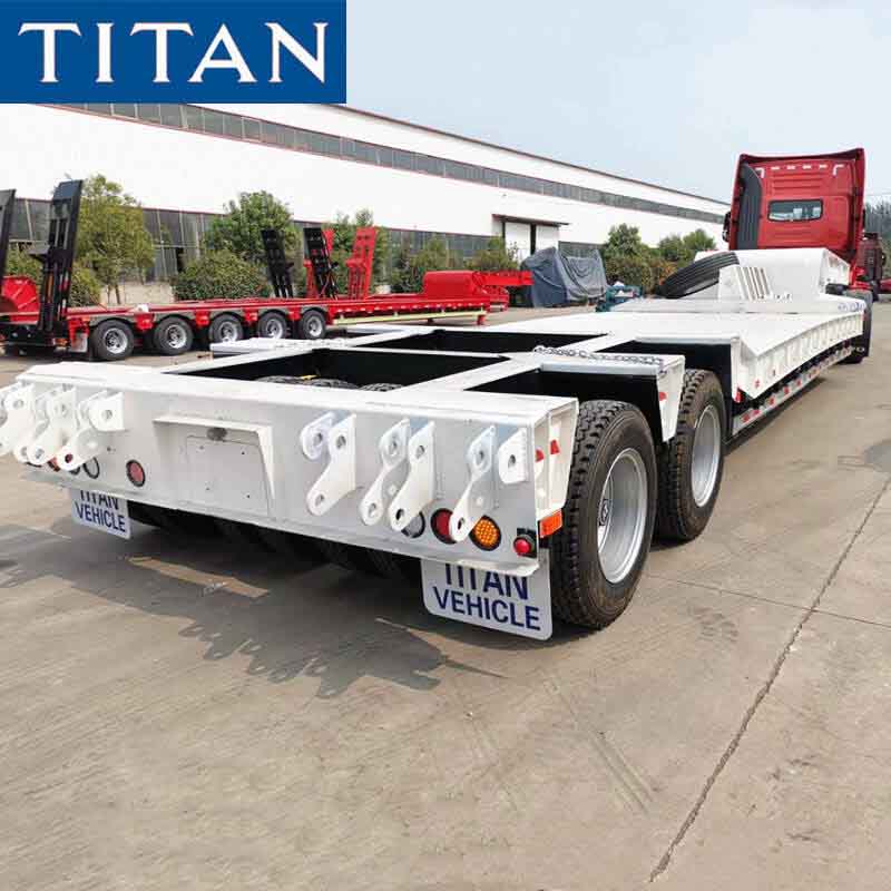 Xe đầu kéo giường thấp 60 tấn