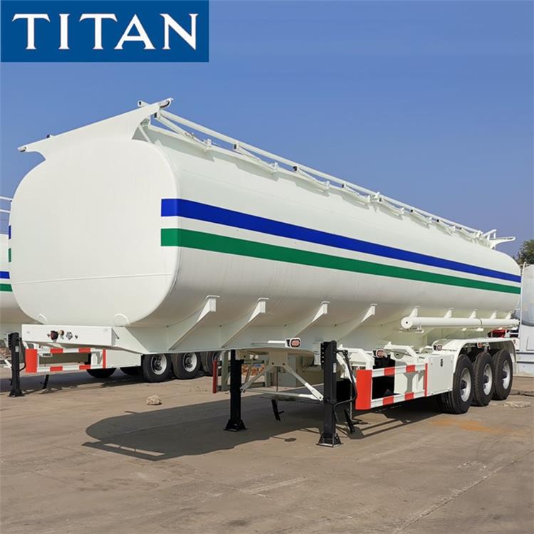 Tri Axle 50000 Liters Oil Tanker Trailer