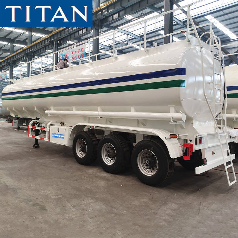 3 Axle Oil Fuel Tanker Trailer