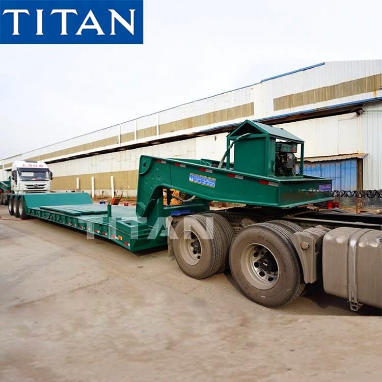 Tri Axle Excavator Trailer for Sale