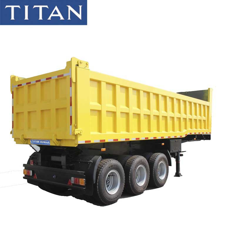 80 Ton Hydraulic Tipper Trailer
