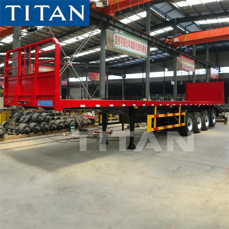 Trailer phẳng 4 trục