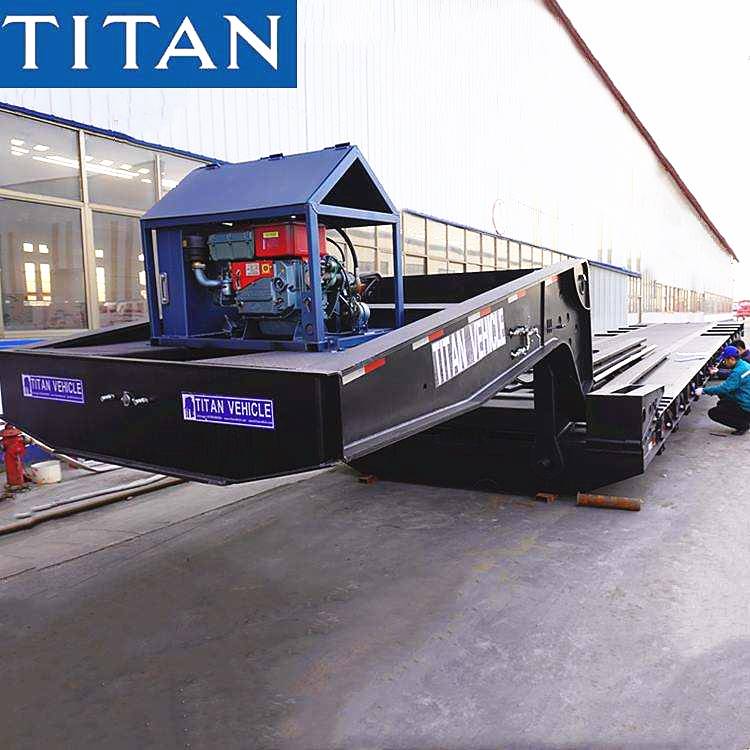 100ton Military Lowboy Trailer for Sale