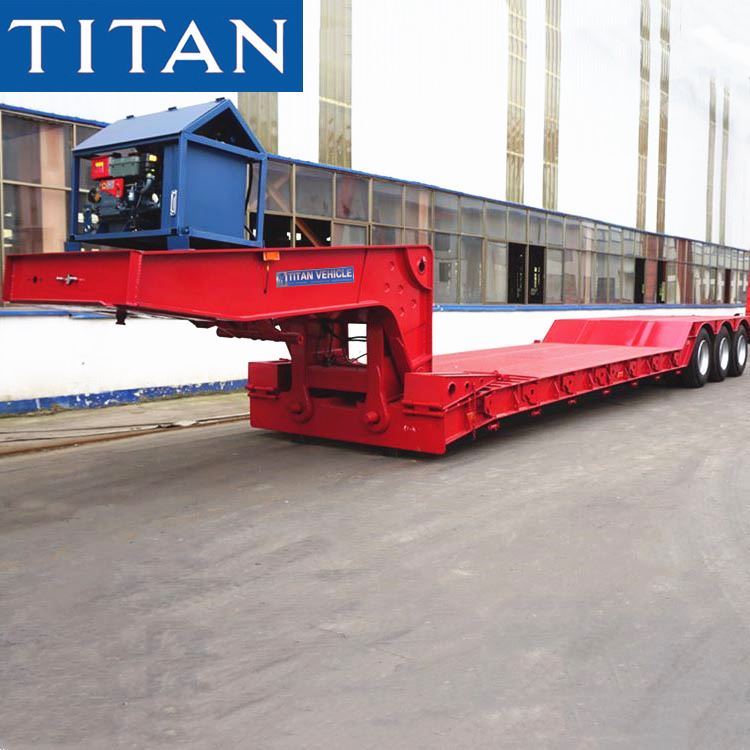80ton Lowboy Trailer Manufacturers
