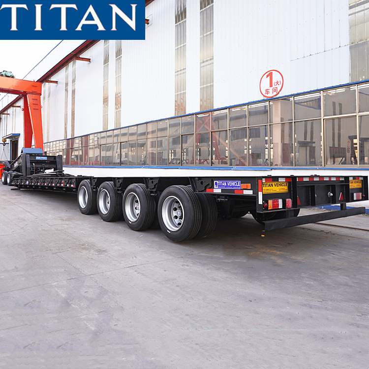 100T Low Bed Gooseneck Trailer