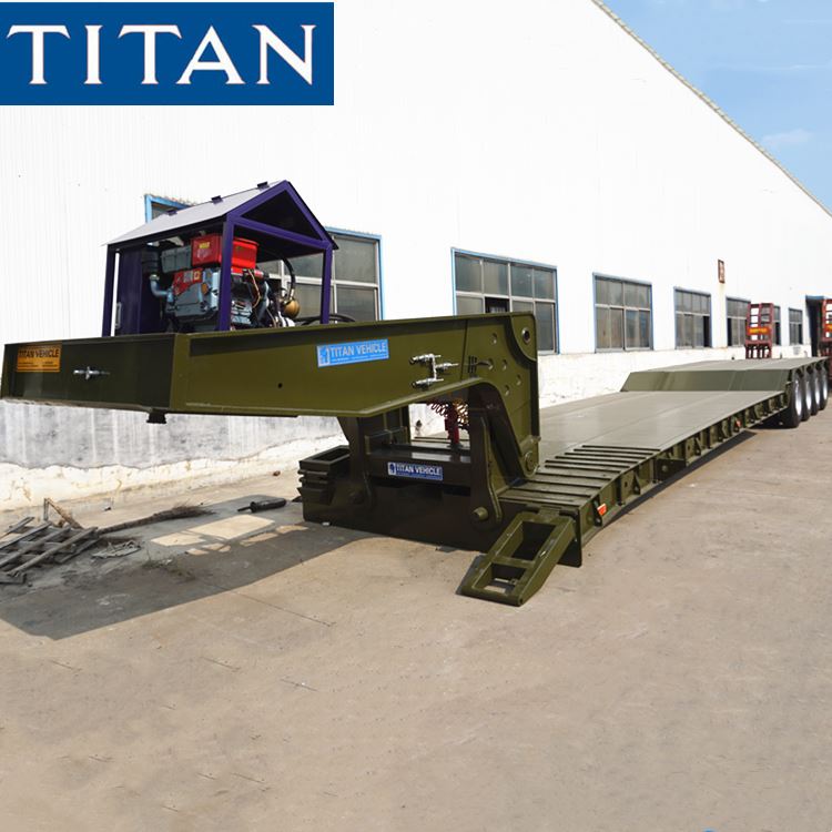 4 Axle Detachable Trailer for Sale 