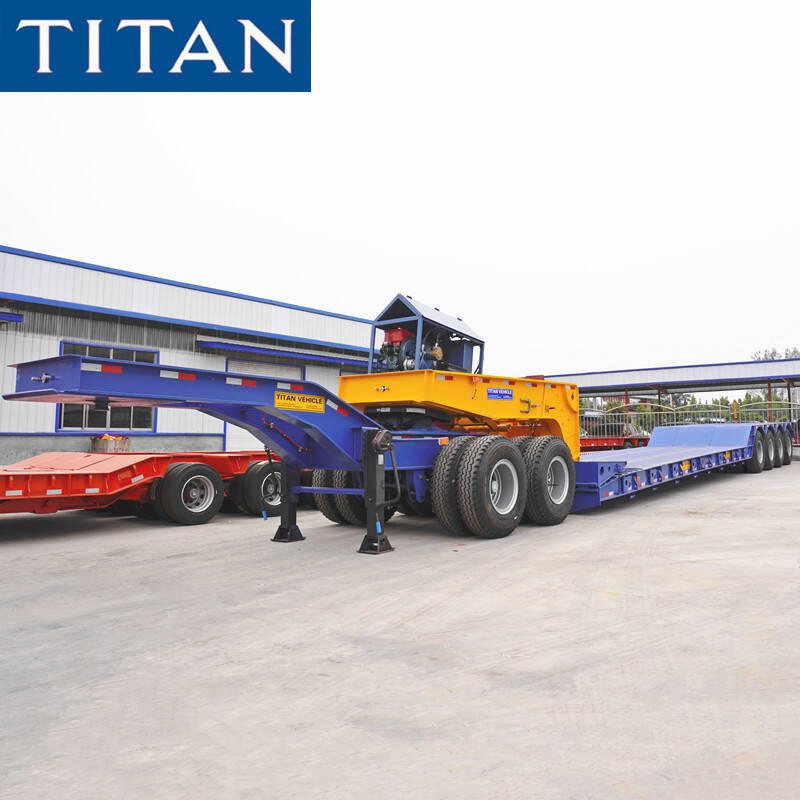150Ton Detachable Lowboy Trailer for Sale