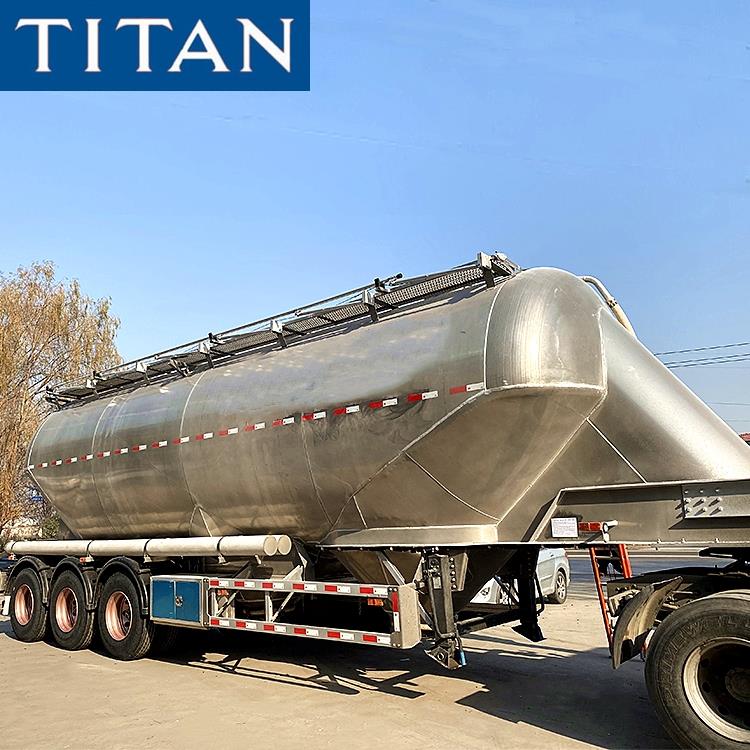 Aluminium Alloy Flour Tanker Trailer
