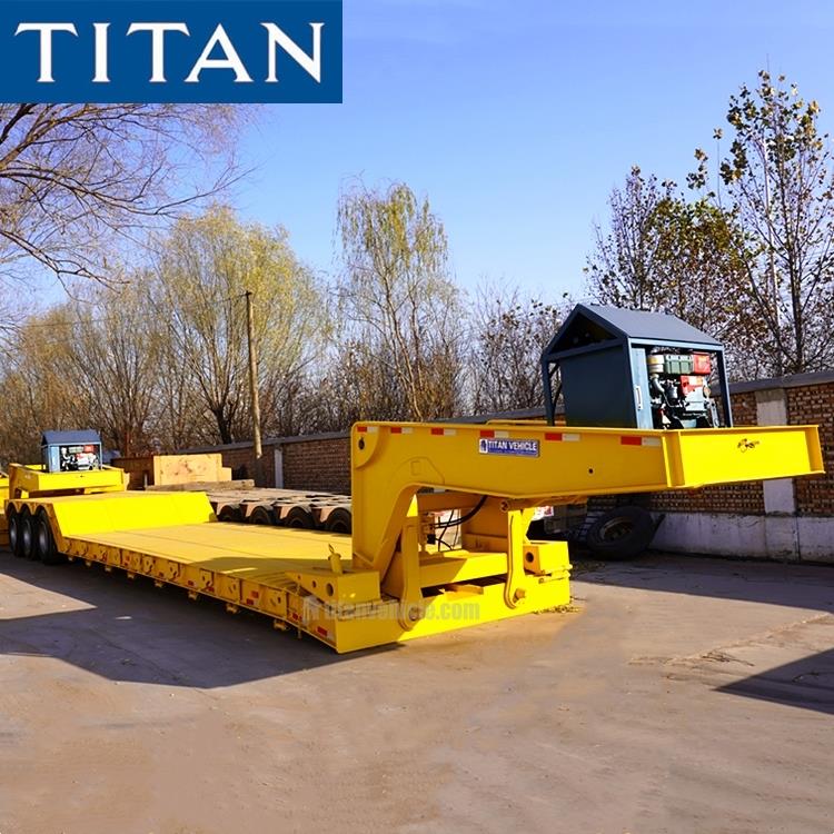 60ton Detachable Gooseneck Trailer