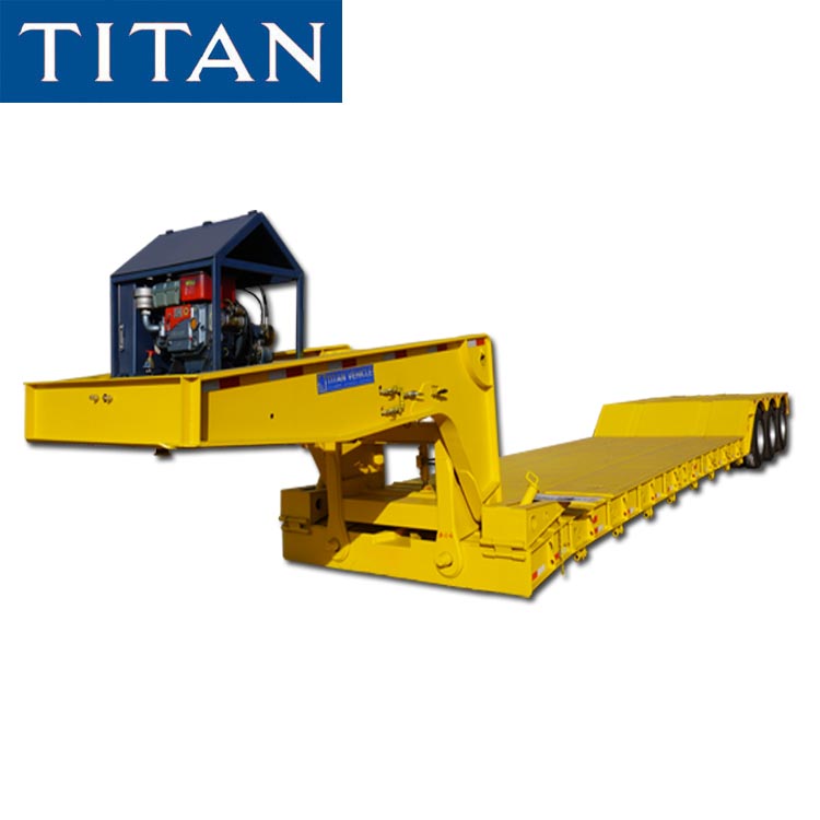 Lowboy Gooseneck Trailer for Sale