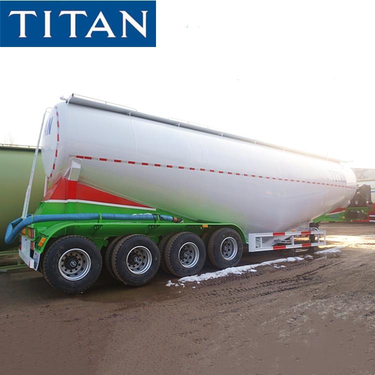 4 Axle Pneumatic Bulk Tanker Trailer
