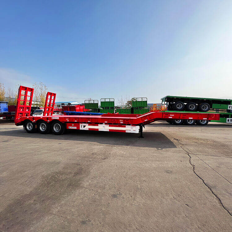 3 Axle 60ton Lowbed Trailer