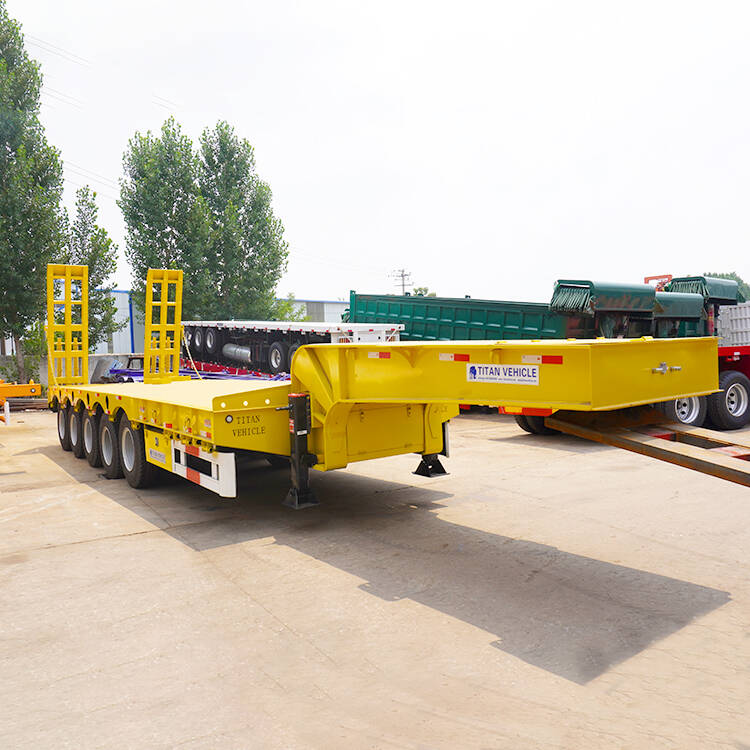 5 Axle Low Bed Semi Trailer