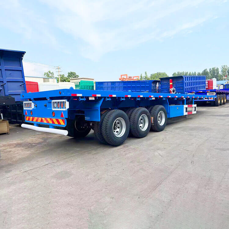 Rơ moóc phẳng container 3 trục 40ft