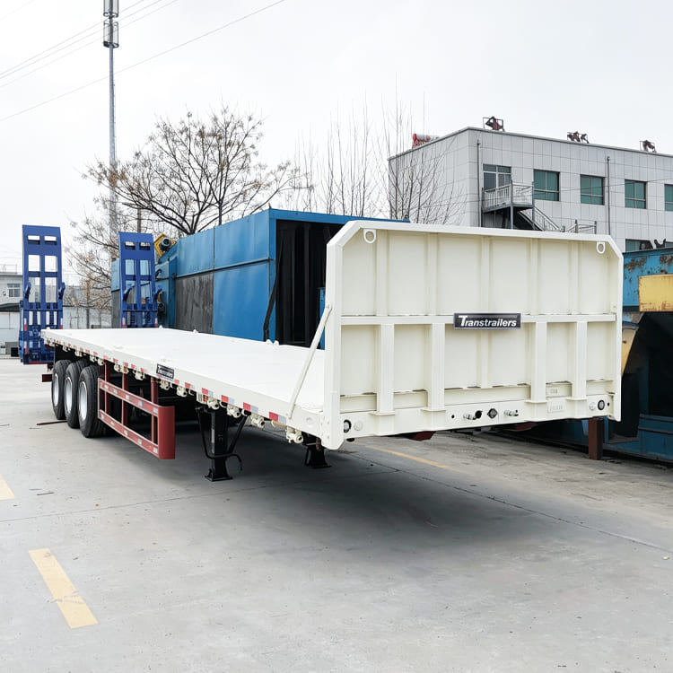 Superdoll 3 Axle Flatbed Semi Truck Trailer