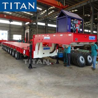 Đoạn giới thiệu xe Lowboy có thể mở rộng 9 trục