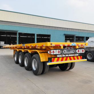 Super Doll 4 Axle Flatbed Truck Trailer