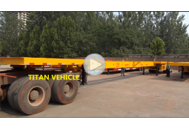 Trailer phẳng có thể kéo dài