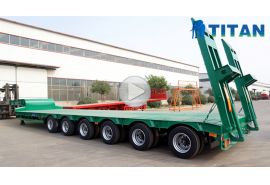 6 trục rơ moóc tải thấp