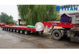 Xe kéo hạng nặng 9 trục