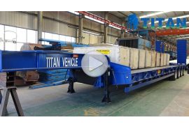Trailer thiết bị 4 trục