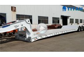 Rơ moóc cổ ngỗng thủy lực 80 tấn