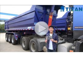 Sơ mi rơ moóc bán tải hình chữ U