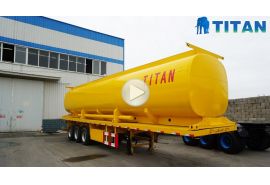 Xe đầu kéo phẳng thùng dầu 44000L