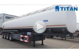 Trailer thùng nhiên liệu 4 trục