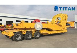 Cối xay gió Blade Tower Vận chuyển Trailer